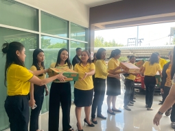 พิธีเจริญพระพุทธมนต์และทำบุญตักบาตรถวายพระราชกุศล เนื่องในโอกาสวันเฉลิมพระชนมพรรษา พระบาทสมเด็จพระเจ้าอยู่หัว 28 กรกฎาคม 2568